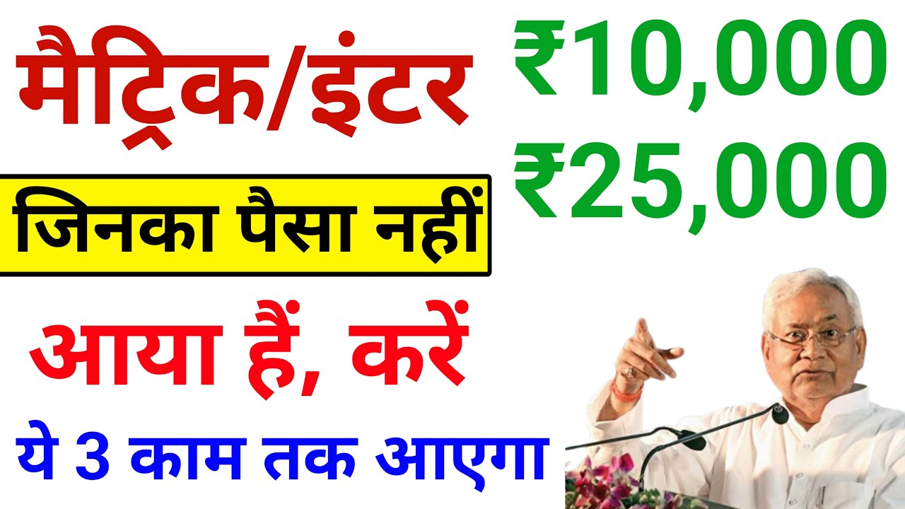 बिहार मैट्रिक स्कॉलरशिप